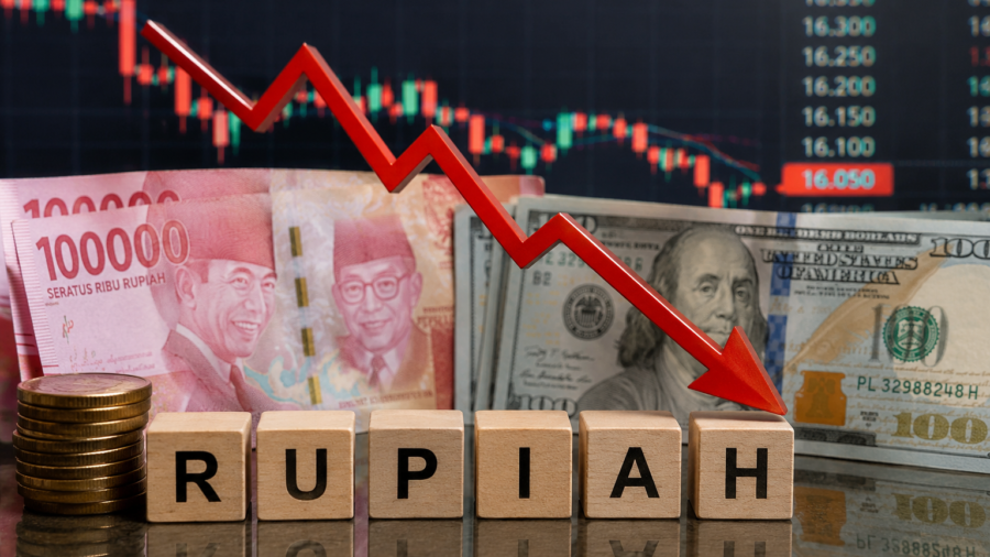 rupiah melelmah